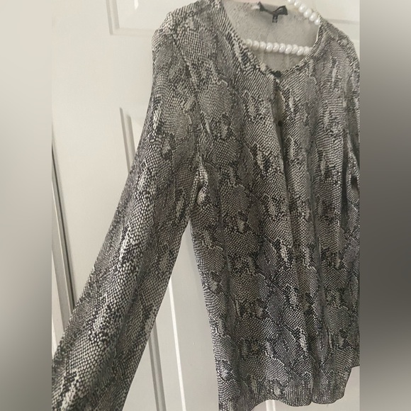Snakeskin pattern Sweater Jones NY - Picture 4 of 8